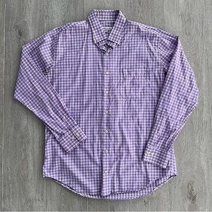 Peter Millar Lewis Glen Check Crown Finish Shirt